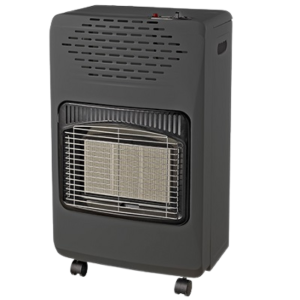 3 Panel Gas Heater / Delta Roll About - Black 3 Panel Gas Heater