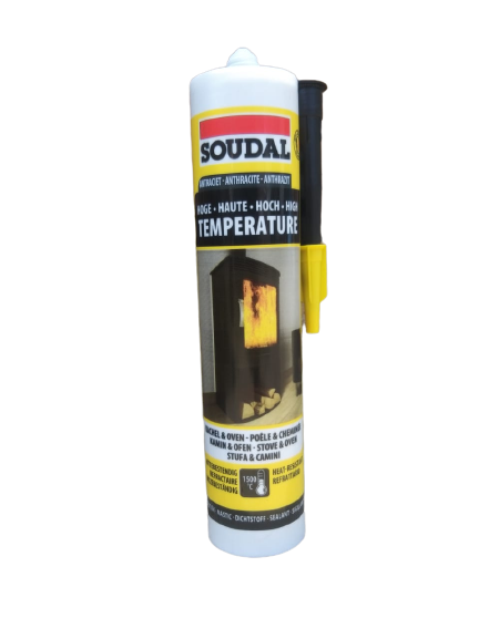 Soudal Temperature Sealant - BLACK (290ml)